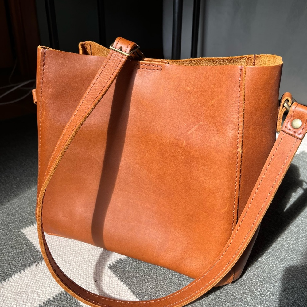 Portland Leather Goods Leather Butterfly Bag